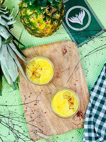Ananas-Kompott-mit-Safran-Rezept-3