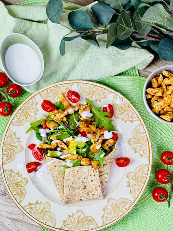 Arabisches-Hähnchen-im-Wrap-Rezept-3