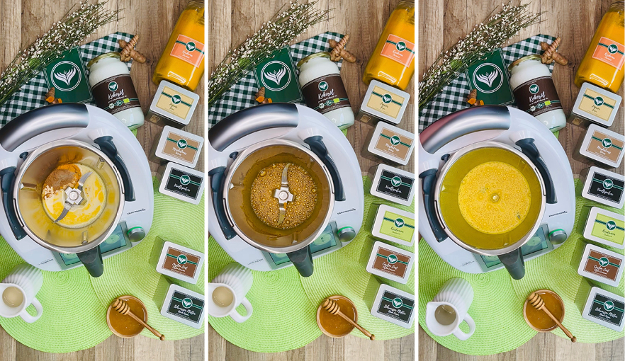 Bilder-Reihe-Goldene-Milch-im Thermomix