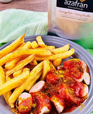 Currywurst Tüte