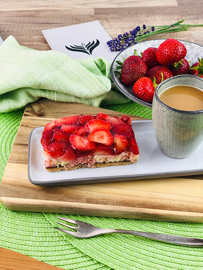 Erbeerkuchen