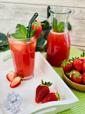 Erdbeerlimonade