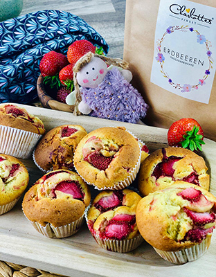 Erdbeermuffins Tüte Finest