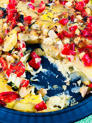 Gemüse-Tortilla 4 mini