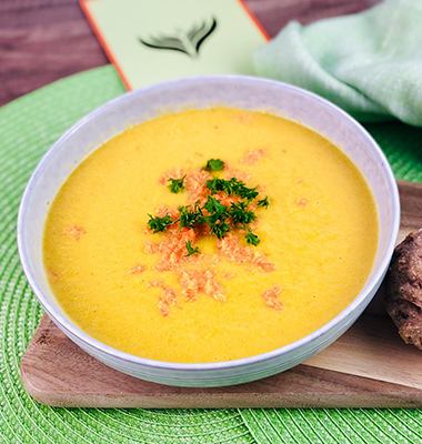 Kartoffeln- Lauch-Suppe mit Ingwer 9 mini