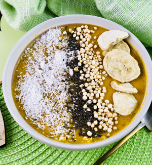 Kurkuma Smoothie Bowl