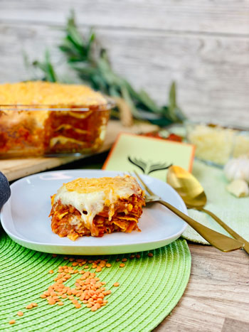 Linsenlasagne-Linsenbolognese-Rezept