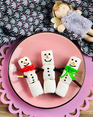 Marshmellow Schneemänner