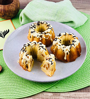 Pfirsich-Gugelhupfe 1 mini