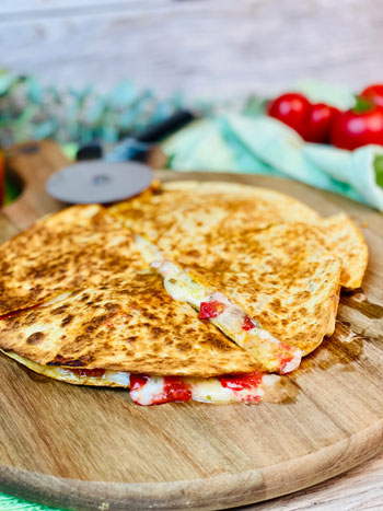 Rezept-Quesedillas-mit-Käse-Tomate