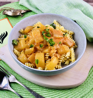 Schmorgurkengulasch mit Pute 2 mini