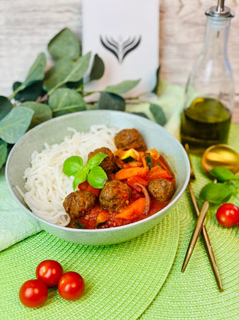 Schnelles_Fleischbällchen-Tomaten-Soßen_Rezept