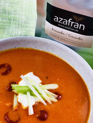 Tomaten Kokos Suppe Tüte