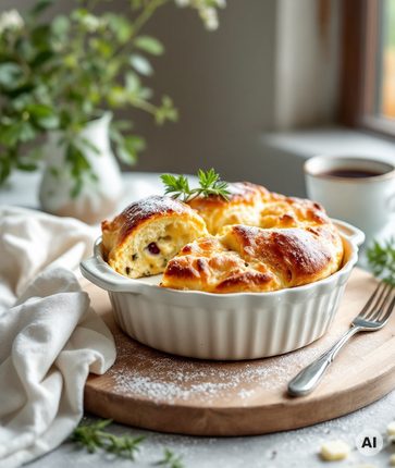 Zupfbrot mit Kräuterbutter und Camembert Rezept