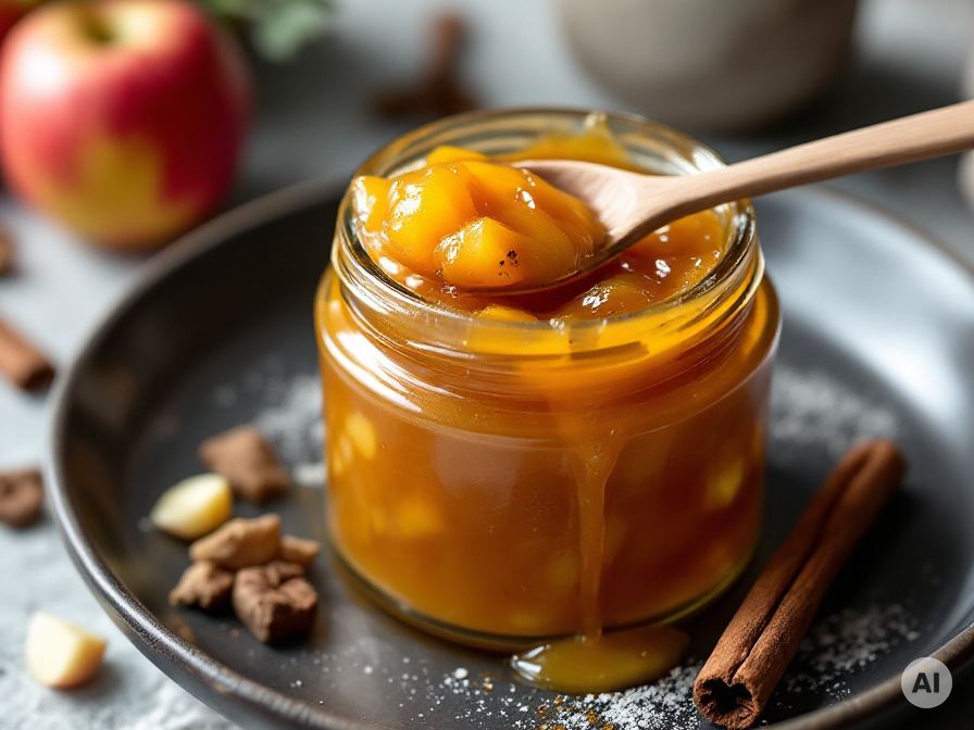 Apfel Vanille Zimt Konfitüre Rezept