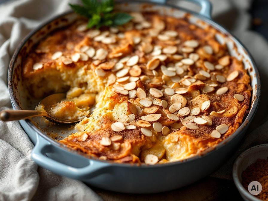 Apfelauflauf mit Zimt Rezept