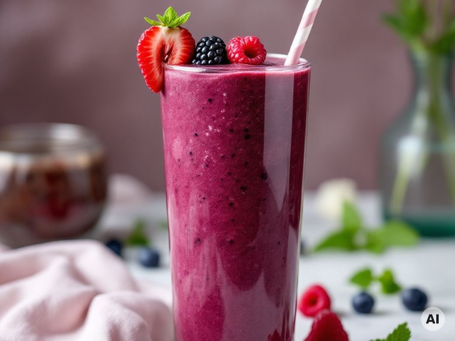 Beeren-Power-Smoothie – Rezept