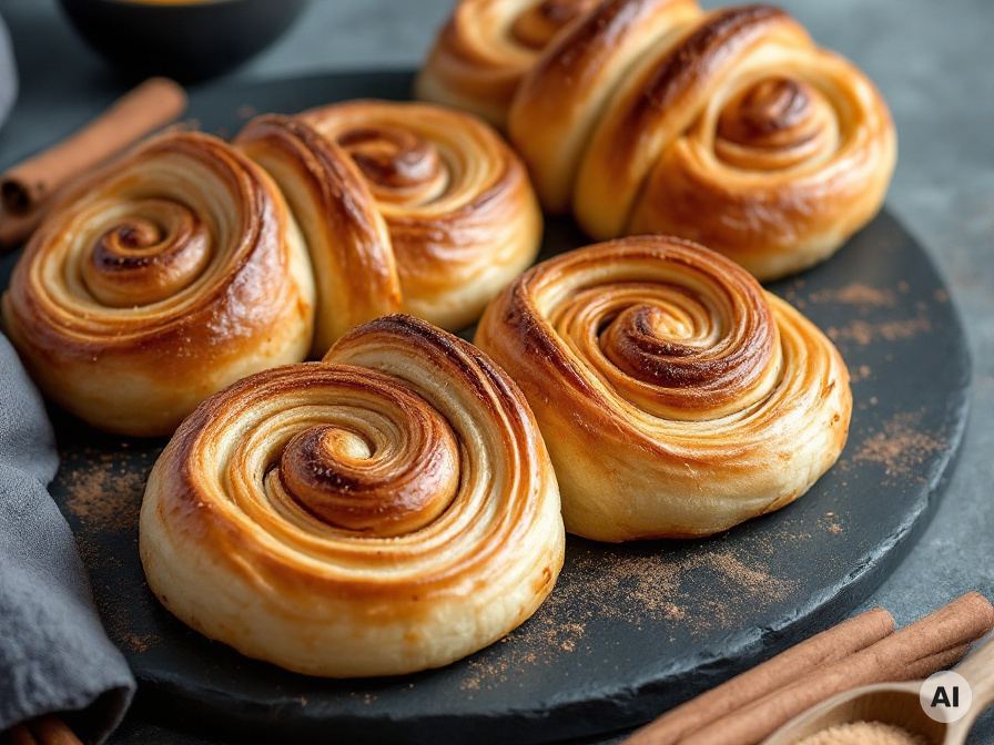 Blätterteig Franzbrötchen Rezept
