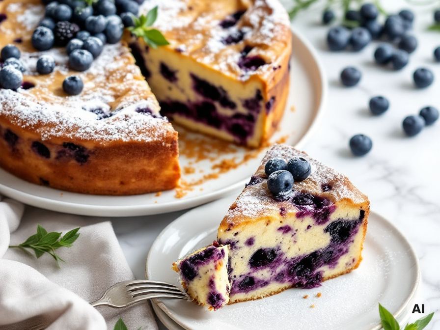 Blaubeerkuchen – Rezept