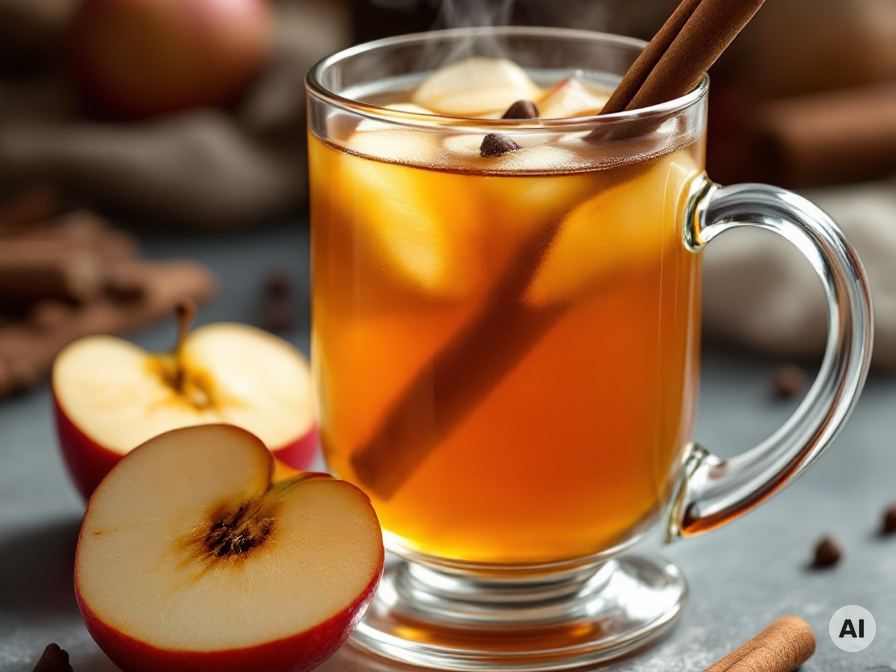 Bratapfel Punsch ohne Alkohol Rezept