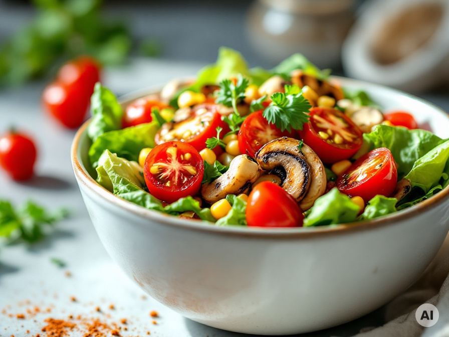 Bunter Salat zum Grillen Rezept