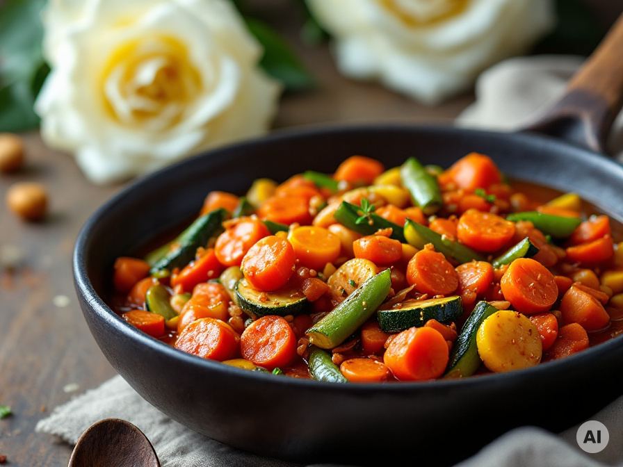 Buntes Gemüseragout Rezept