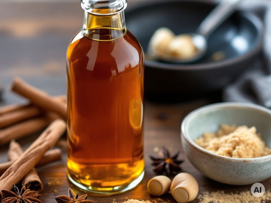 Indischer Chai Sirup Verwendung und Rezept