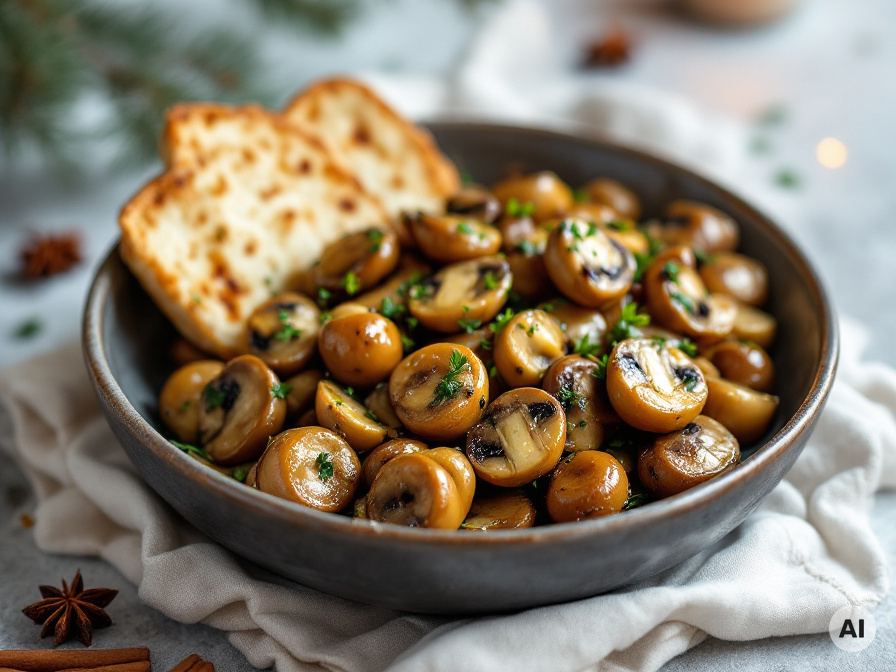 Champignons wie vom Weihnachtsmarkt Rezept