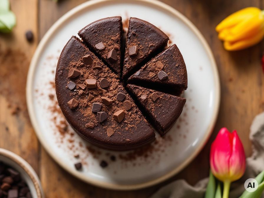 Einfacher Schoko-Tassenkuchen ohne Zuckerzusatz – Rezept
