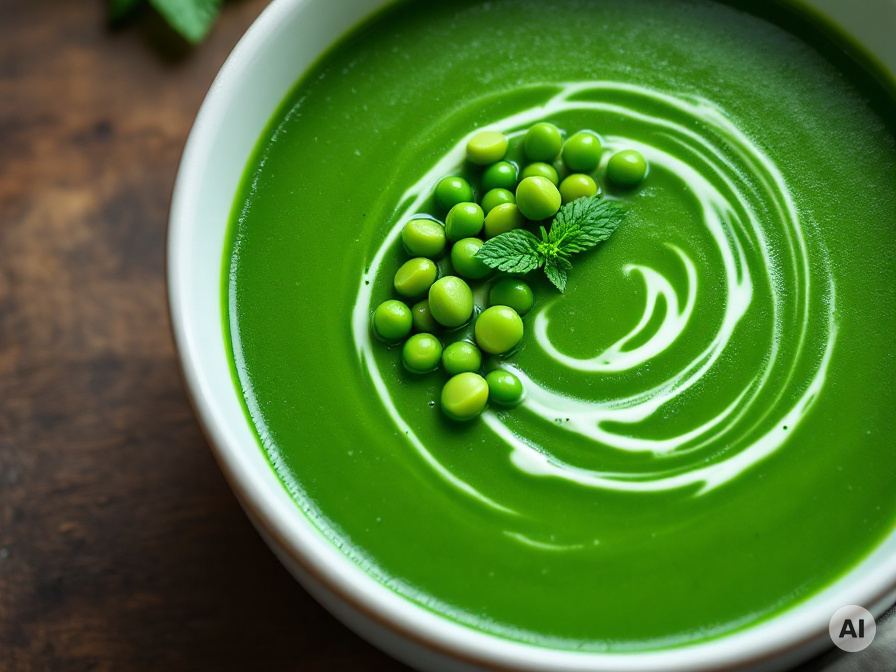 Feine Erbsensuppe – Rezept