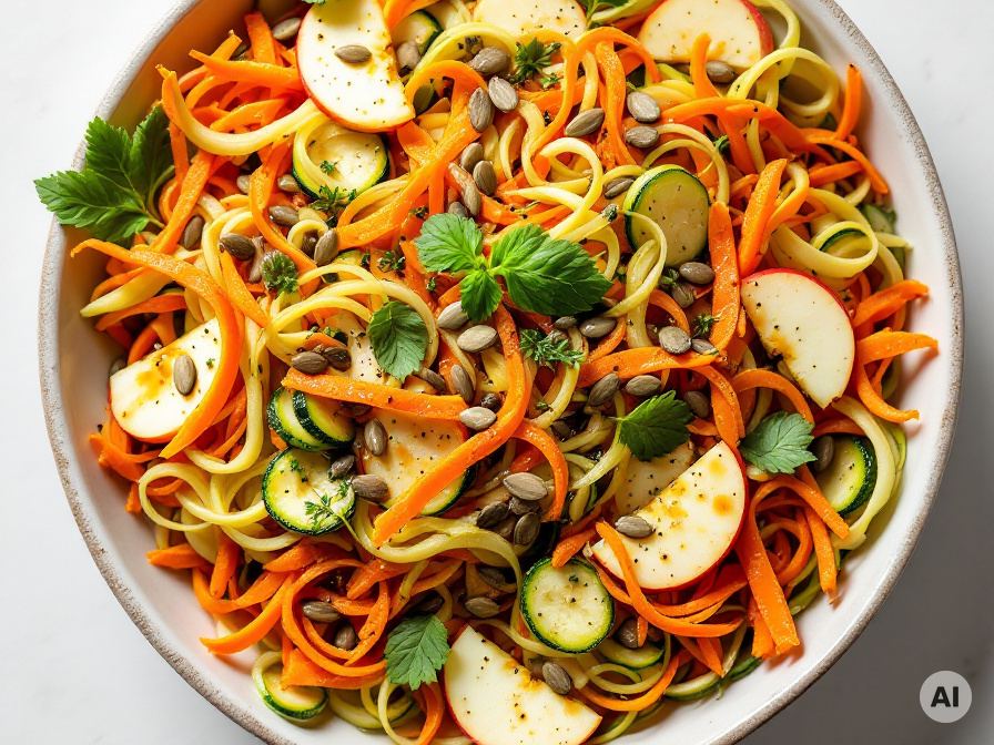 Vegetarischer Fitness Salat Rezept