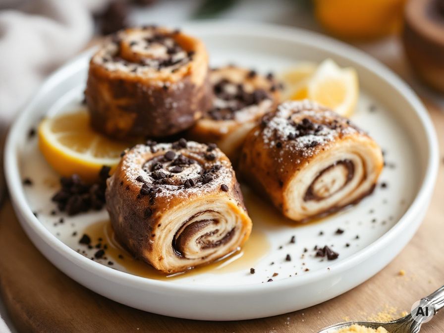 Fluffige Schokobrötchen Rezept