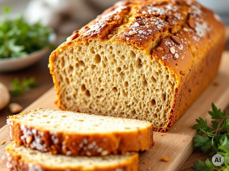 Fluffiges Leinsamen Brot Rezept