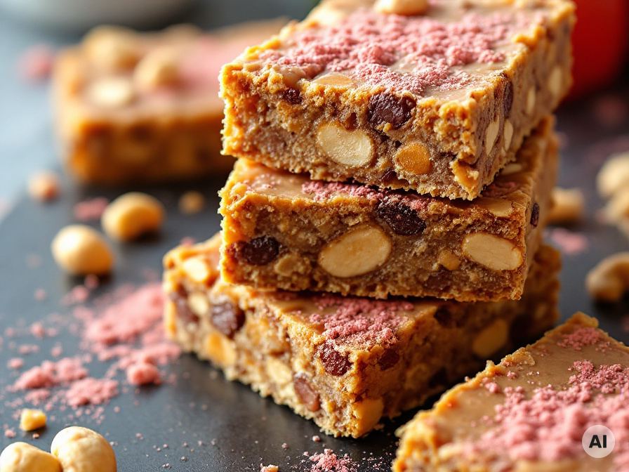 Kinder Frucht Riegel selber machen Rezept