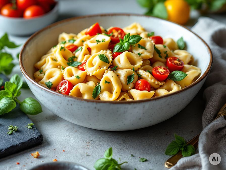 Fruchtiger Tortellini-Salat Rezept
