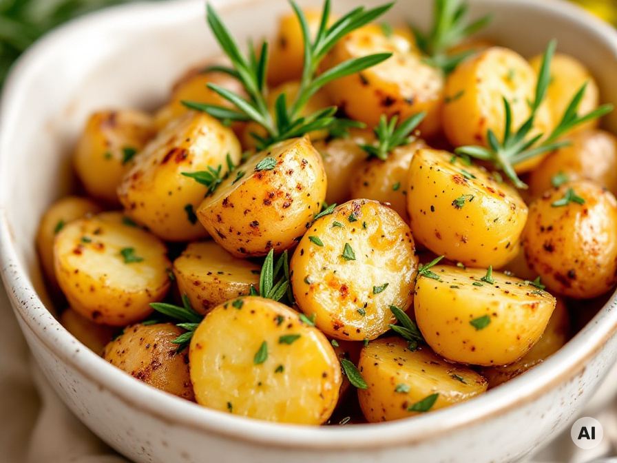 Gebackene Zatar Kartoffeln Rezept