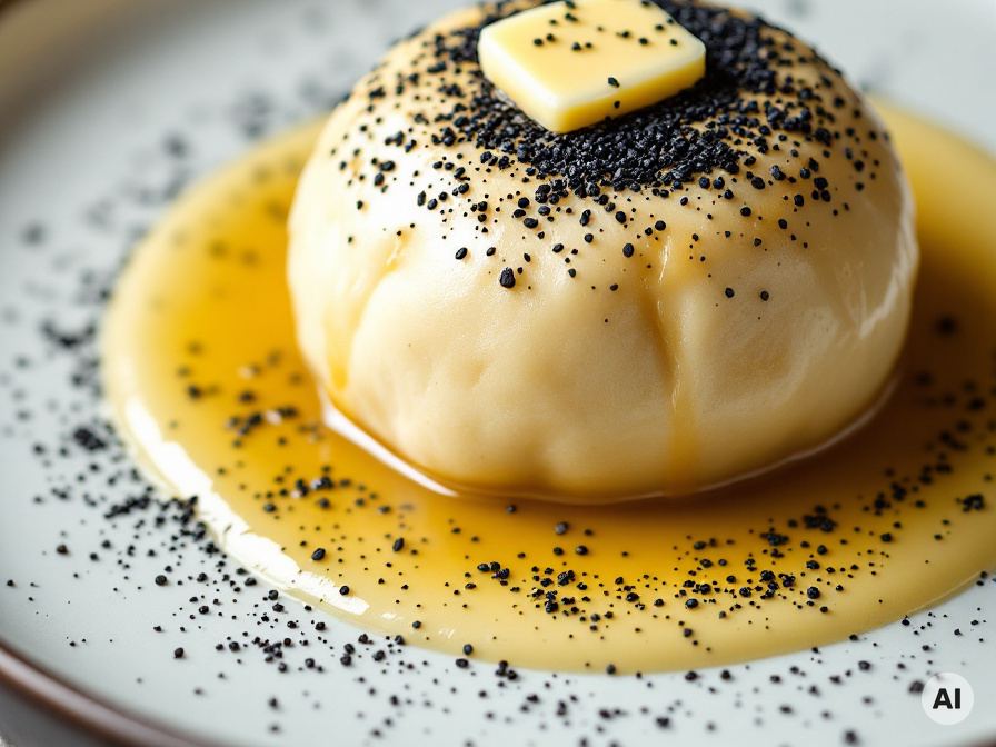 Germknödel mit Vanillesauce und Mohn Rezept