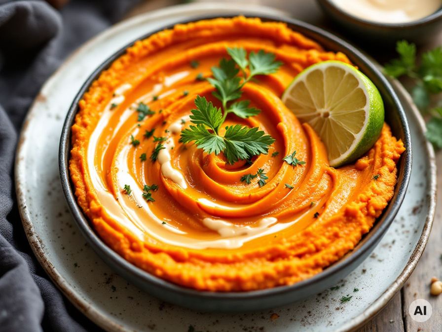 Gerösteter Karotten-Dip Rezept