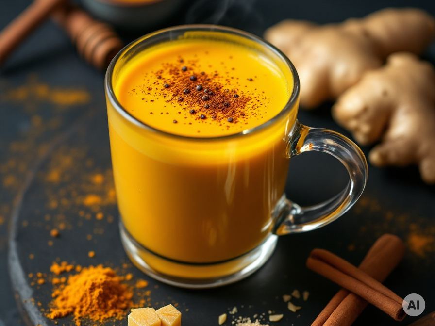 Goldene Milch aus dem Thermomix® Rezept