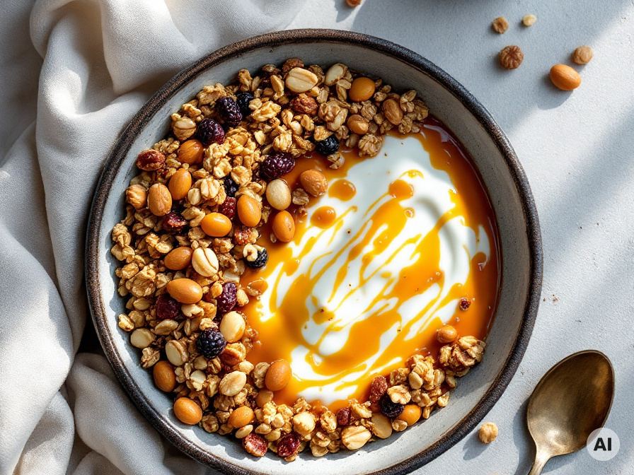 Granola / Müsli – Rezept