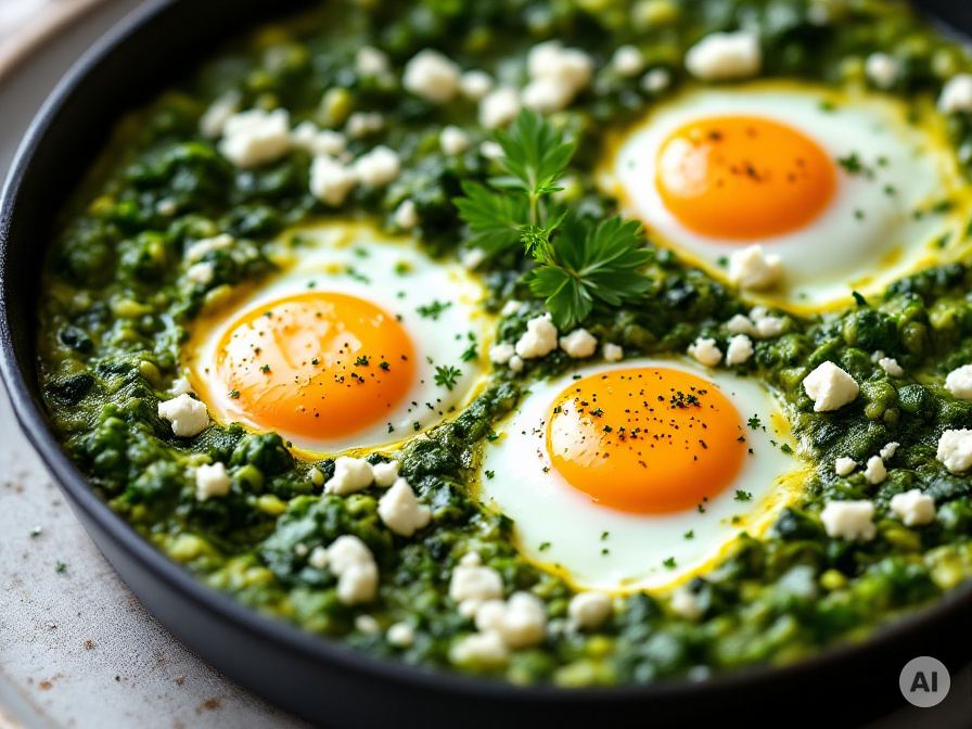 Green Shakshuka Rezept