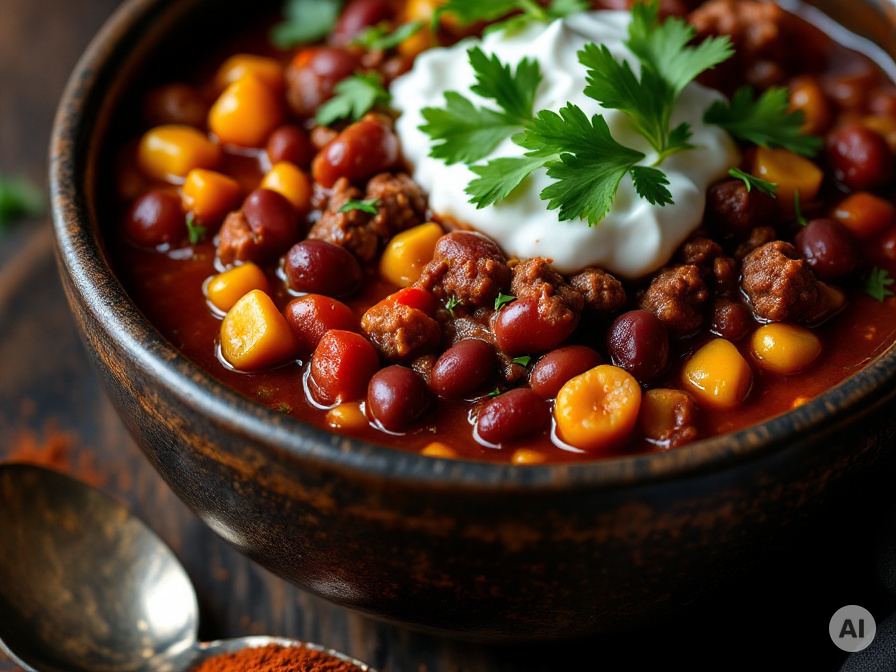 Grundrezept Chili con Carne