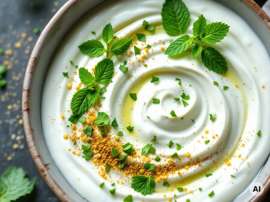Gurken-Minz Raita Rezept