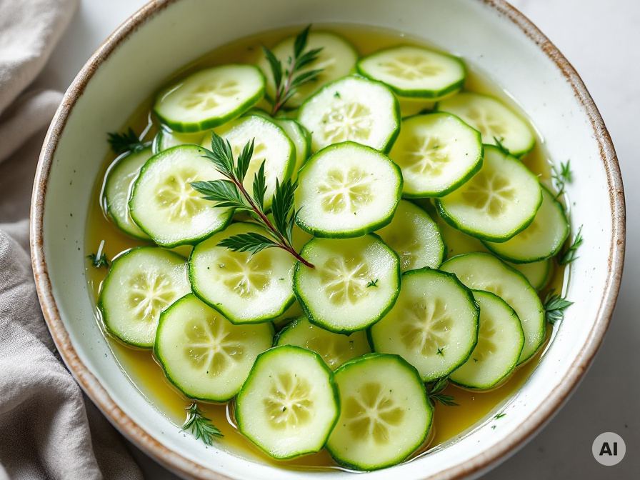 Gurkensalat – Rezept