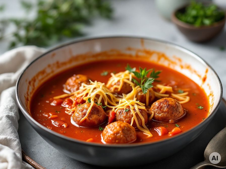 Hackbällchen in Tomaten-Kokossauce Rezept