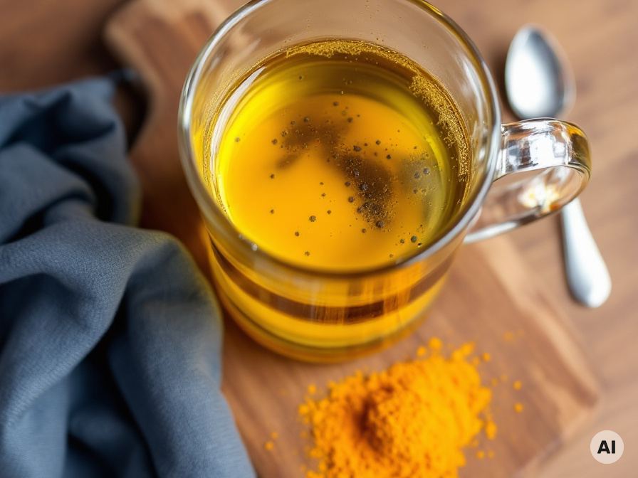 Ingwer Zitronen Tee mit Kurkuma Rezept