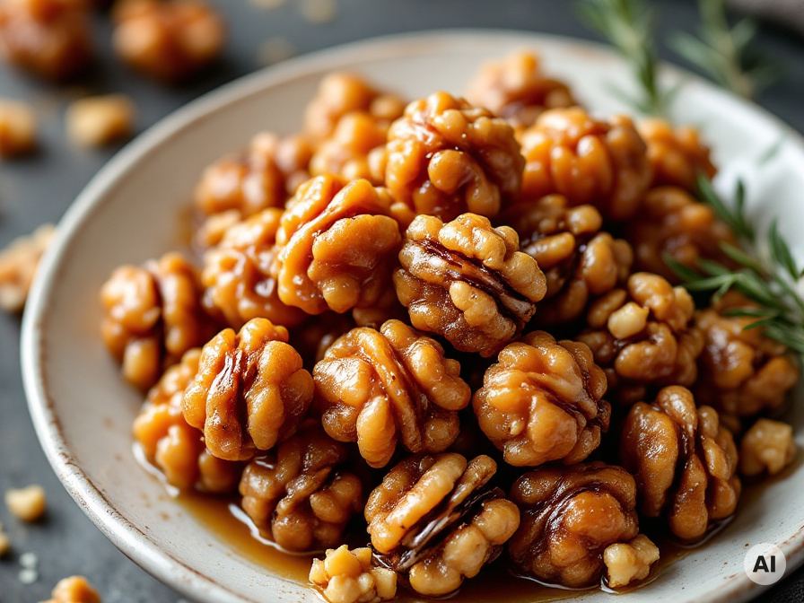 Kandierte Walnüsse Rezept
