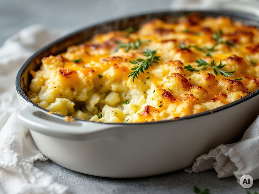 Kartoffel-Blumenkohl-Auflauf Rezept