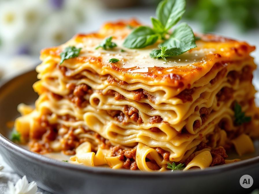 Klassische Lasagne mit Béchamelsauce – Rezept