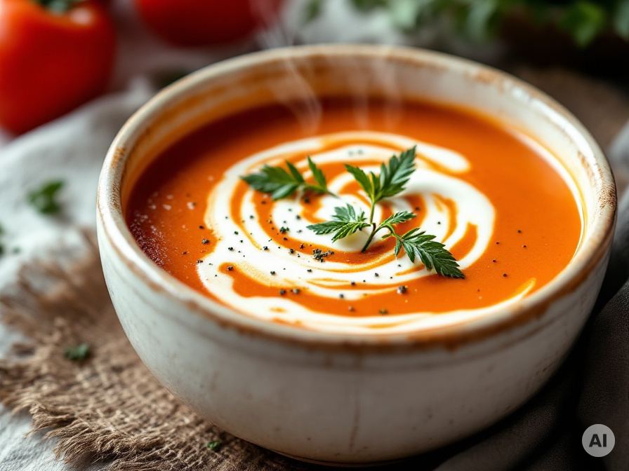 Klassische Tomatensuppe Rezept